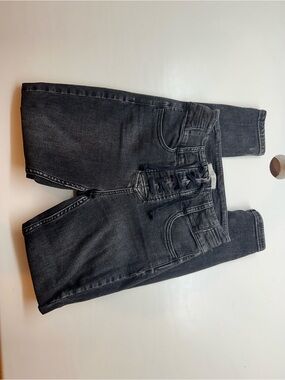 We The Free Black Skinny Lace-Up Jeans